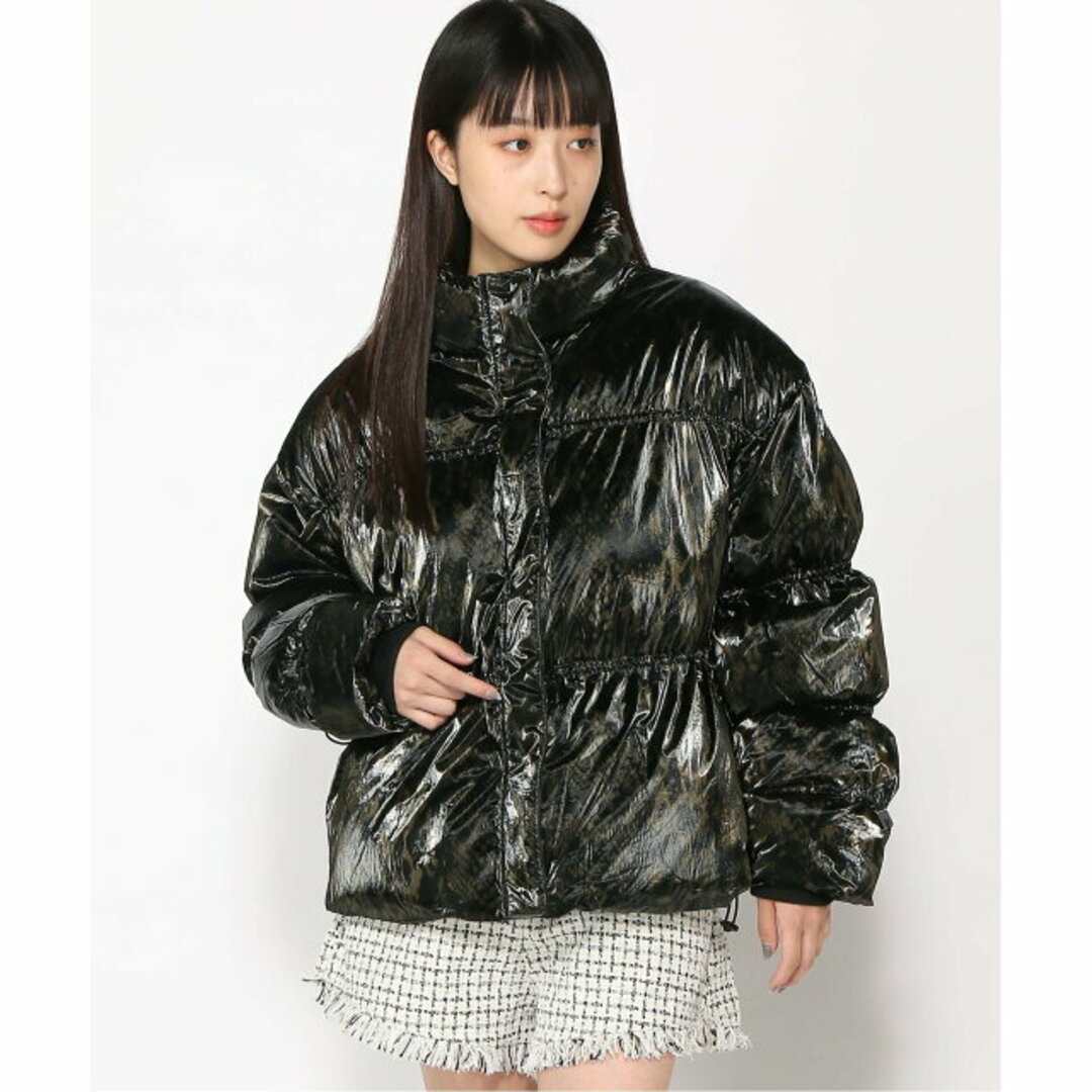 GUESS(ゲス)の【ダークグレー(F8AQ)】(W)Marika Puffa Jacket レディースのジャケット/アウター(ナイロンジャケット)の商品写真