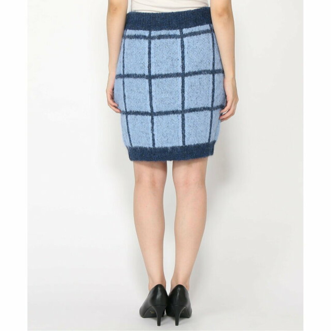 GUESS(ゲス)の【ブルー(L771)】GUESS スカート (W)Nadia Plaid Sweater Skirt レディースのスカート(ミニスカート)の商品写真