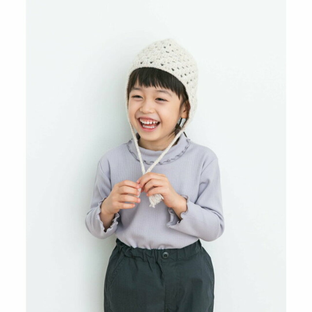 URBAN RESEARCH DOORS(アーバンリサーチドアーズ)の【OFF】耳付き柄編みニット帽(KIDS) キッズ/ベビー/マタニティのこども用ファッション小物(その他)の商品写真