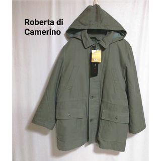 ロベルタディカメリーノ(ROBERTA DI CAMERINO)の【未使用、90s】ロベルタディカメリーノ　ハーフコート　インナーダウン(ダウンジャケット)