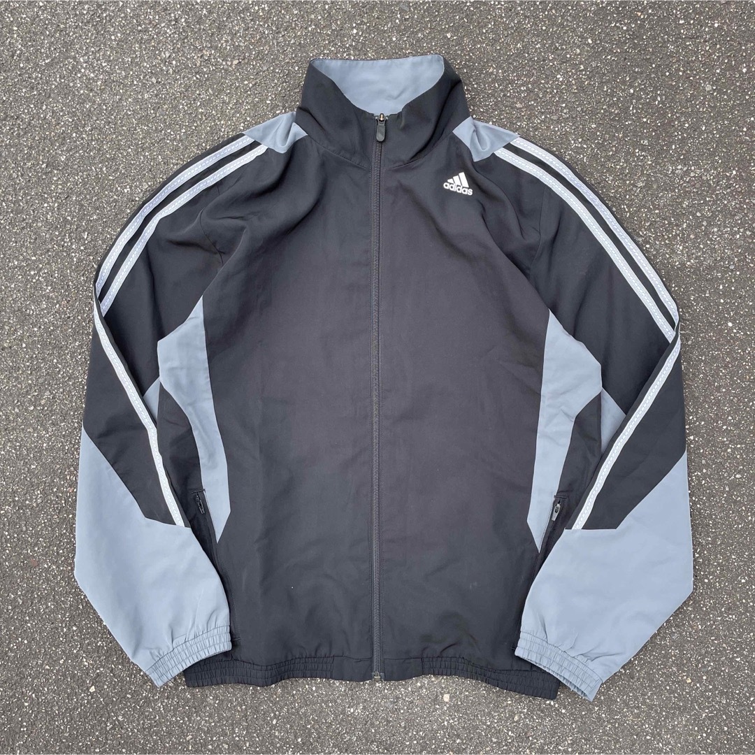 【00s テック系】アーカイブ adidas ナイロン 切り替え y2k レイブ | フリマアプリ ラクマ