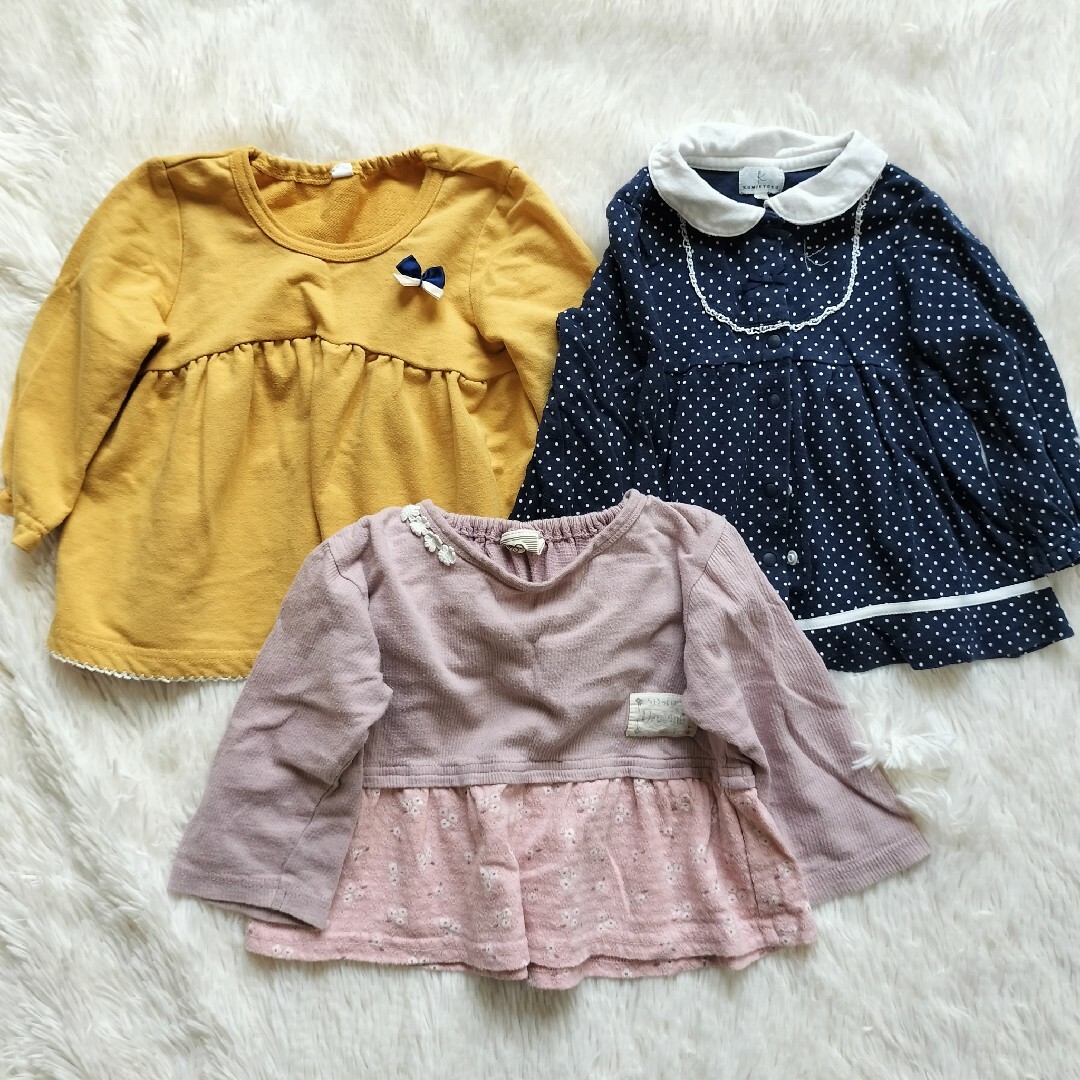 GAP(ギャップ)の子供服セット まとめ売り 秋冬80〜90 女の子 キッズ/ベビー/マタニティのベビー服(~85cm)(その他)の商品写真