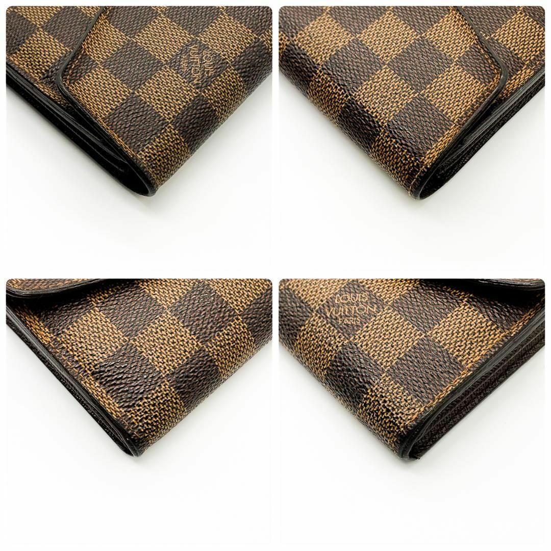 LOUIS VUITTON - 超美品 新型 ルイヴィトン ダミエ ポルトフォイユ