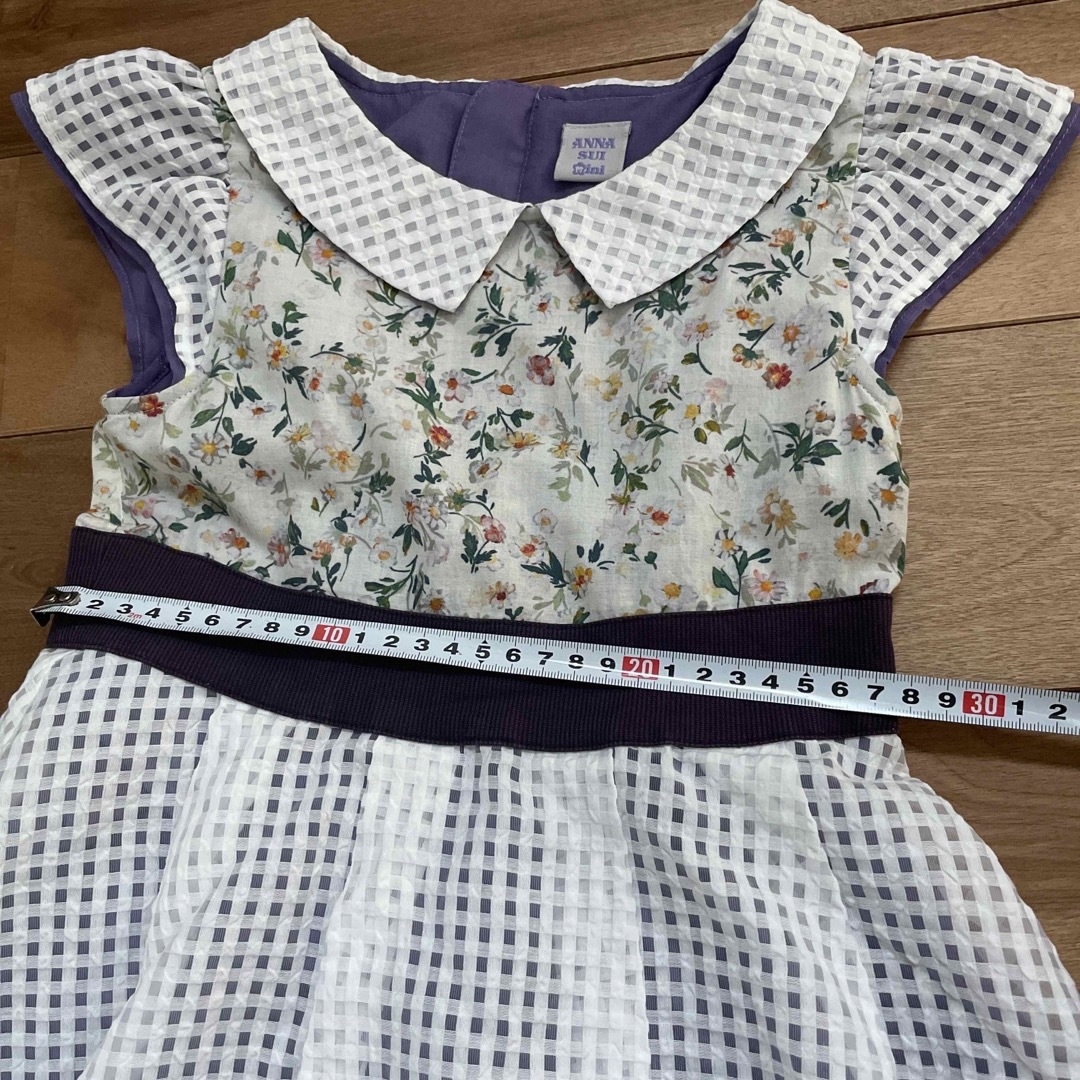 ANNA SUI mini(アナスイミニ)のアナスイミニ　ワンピース　120 キッズ/ベビー/マタニティのキッズ服女の子用(90cm~)(ワンピース)の商品写真