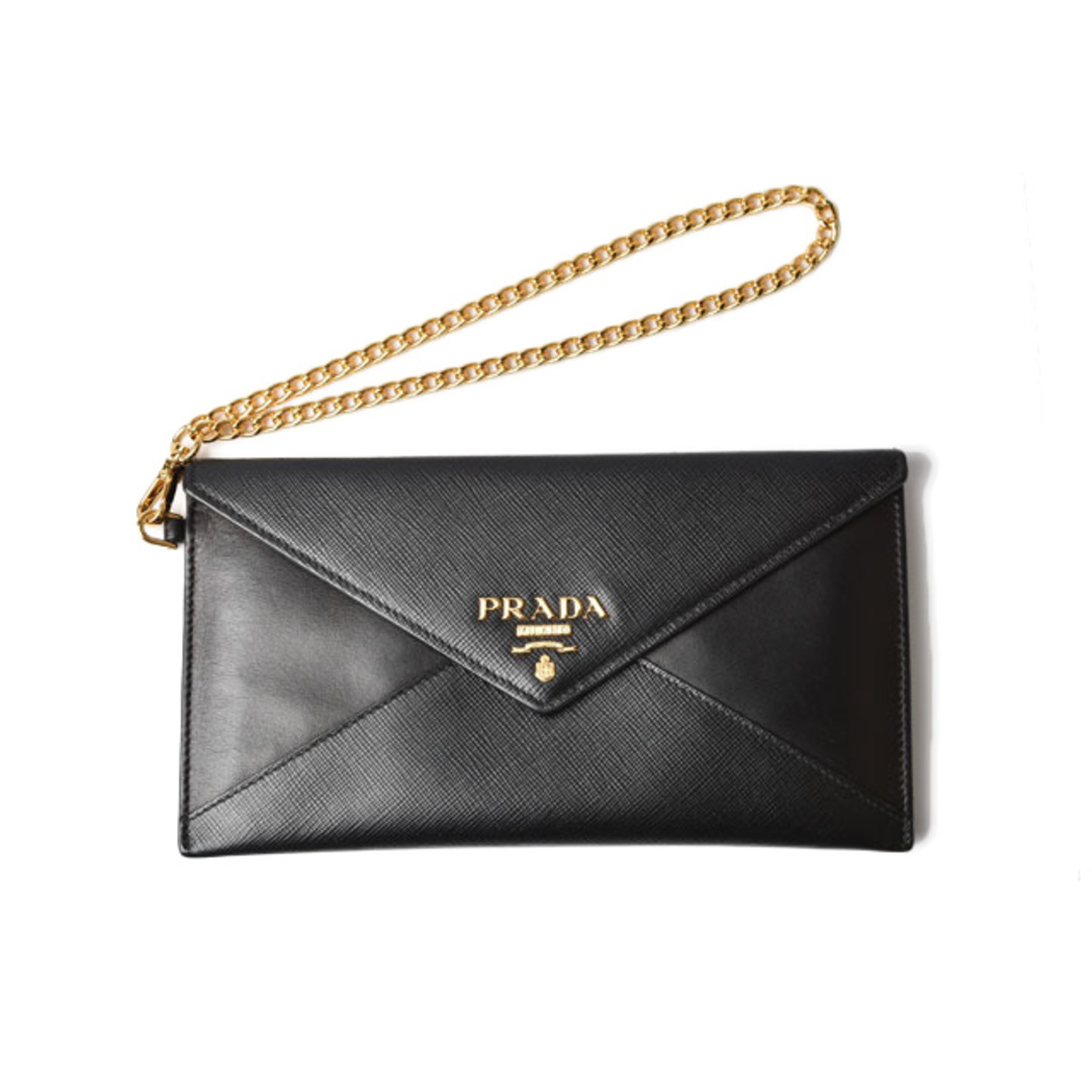 プラダ 財布/チェーンウォレット 長財布 1MF002 SAFFIANO/CITY NERO