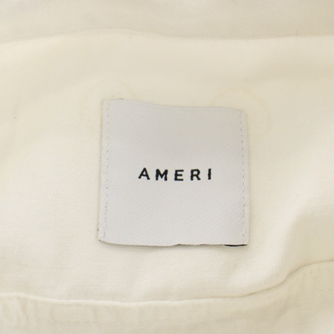 Ameri VINTAGE(アメリヴィンテージ)のアメリヴィンテージ STUDIOUS別注 ミリタリーシャツジャケット F 白 レディースのジャケット/アウター(ブルゾン)の商品写真