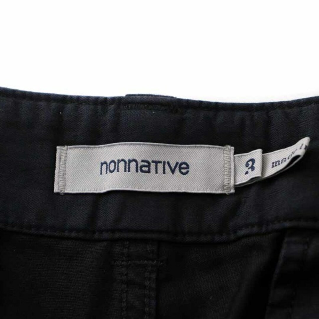 nonnative(ノンネイティブ)のノンネイティブ nonnative カーゴパンツ ロング 3 L 黒 ブラック メンズのパンツ(スラックス)の商品写真