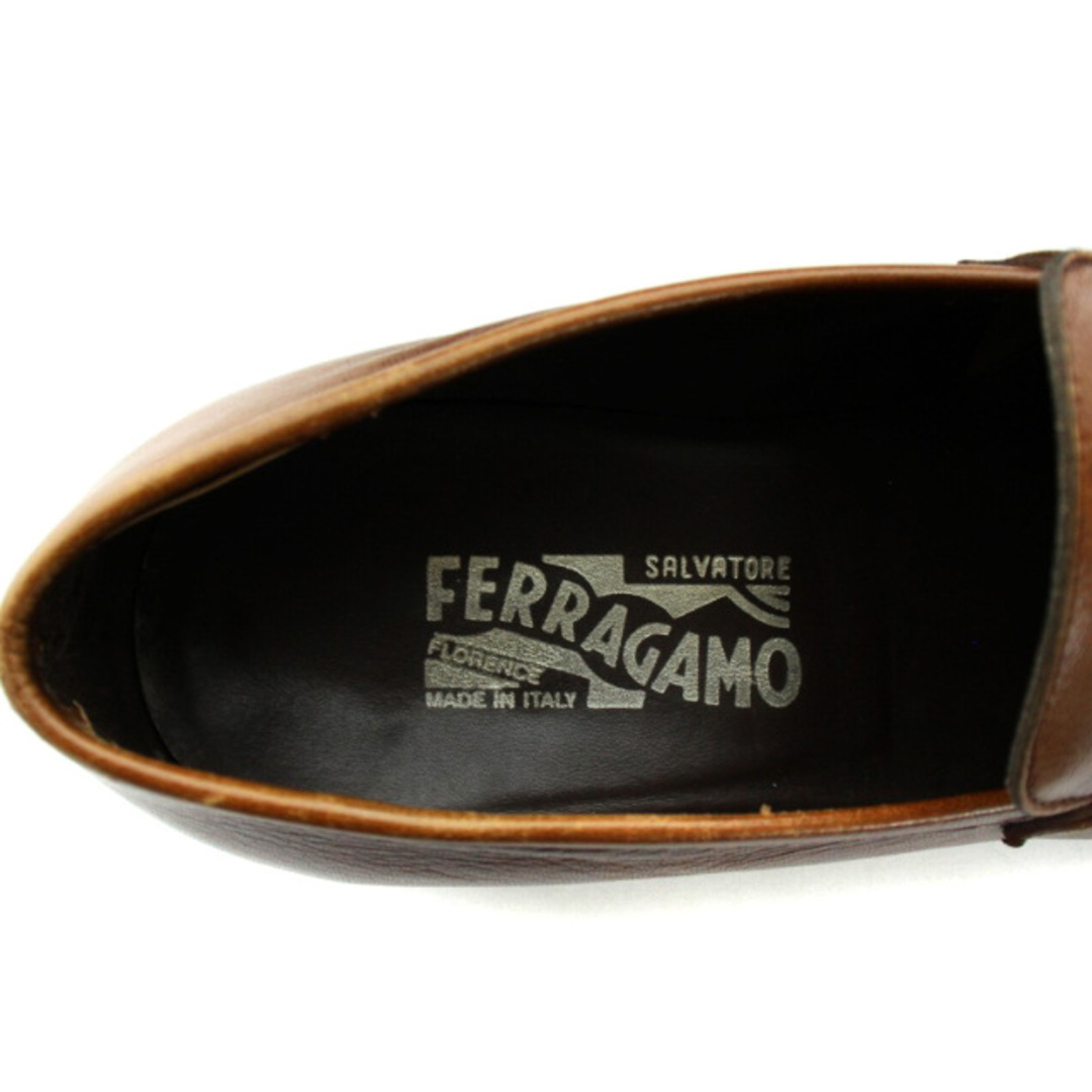 Salvatore Ferragamo ビットローファー 革靴 レザー Uチップ 6