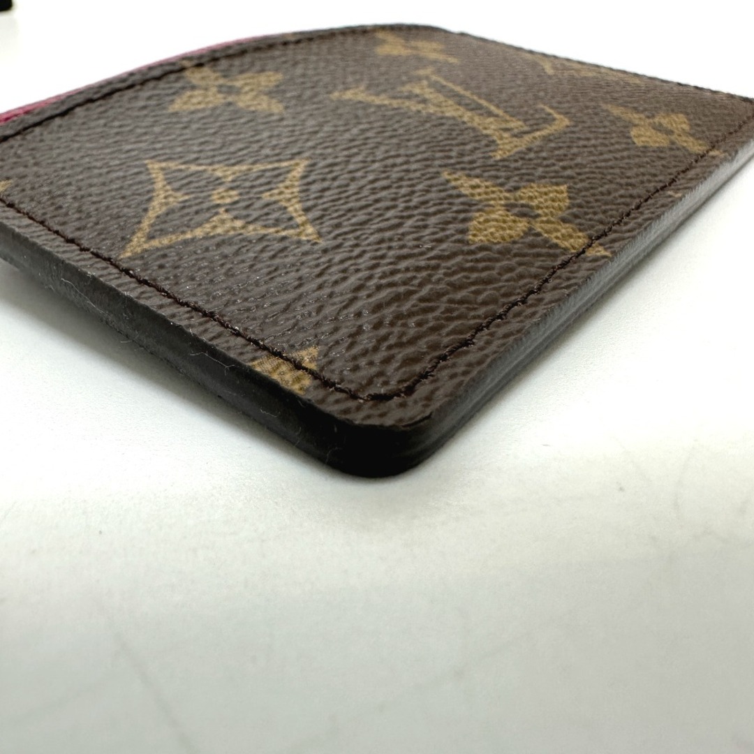 LOUIS VUITTON(ルイヴィトン)のルイヴィトン LOUIS VUITTON ポルト カルト・サーンプル M60703 モノグラム カードケース モノグラムヴェルニキャンバス ブラウン レディースのファッション小物(パスケース/IDカードホルダー)の商品写真