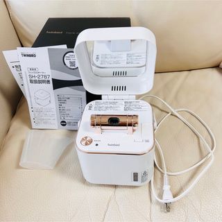 美品　フェイススチーマー 美顔器 ダブル スチーム イオン SH-2787PW 