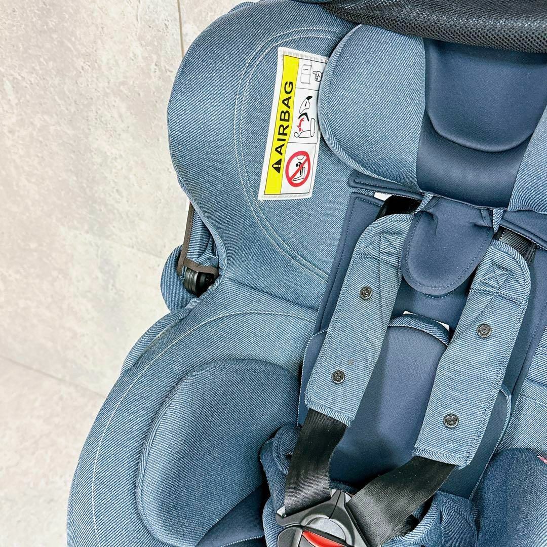 美品　エールべべ　クルット4　OUI　ISOFIX　新生児～　BF893 キッズ/ベビー/マタニティの外出/移動用品(自動車用チャイルドシート本体)の商品写真