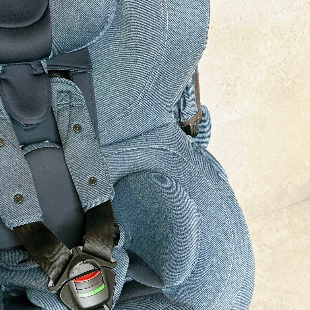 美品　エールべべ　クルット4　OUI　ISOFIX　新生児～　BF893 7