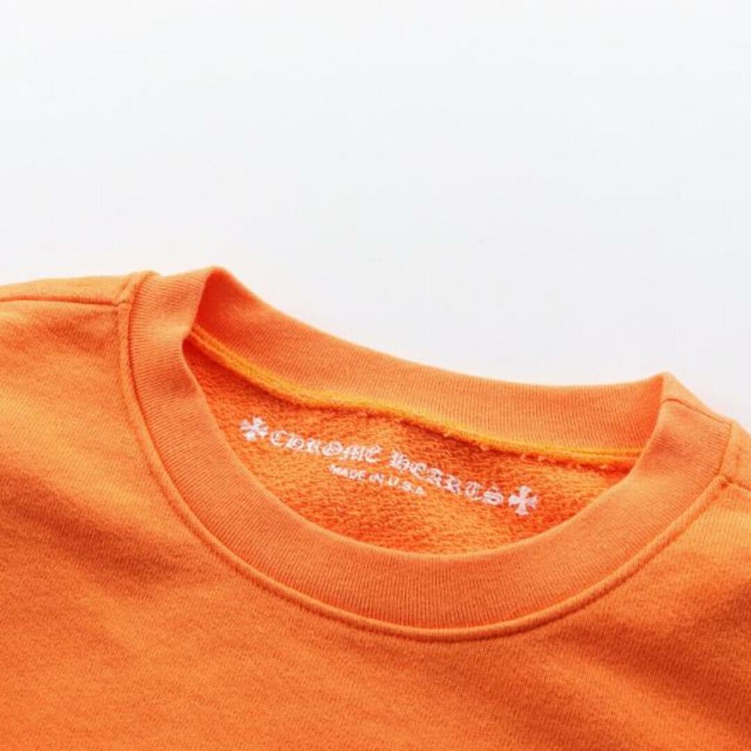 Chrome Hearts(クロムハーツ)のMatty Boy Link & Build Crewneck Orange スウェットシャツ オレンジ メンズのトップス(スウェット)の商品写真