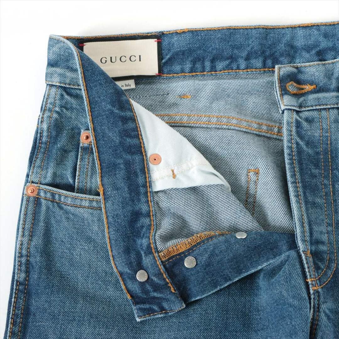 Gucci(グッチ)のグッチ  コットン 34 ブルー レディース その他ボトムス レディースのパンツ(その他)の商品写真