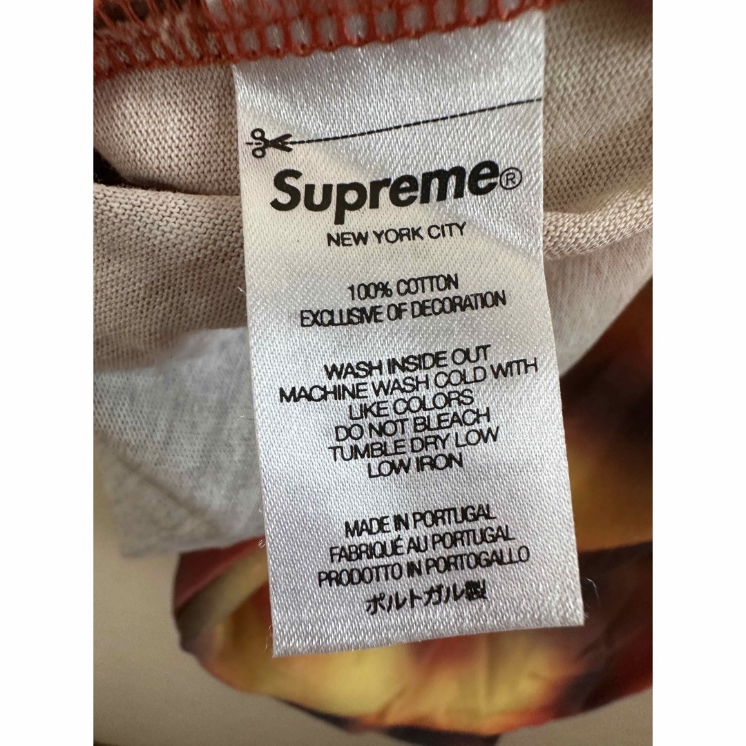 SUPREME 23SS Small Box Tee Flames Sサイズ