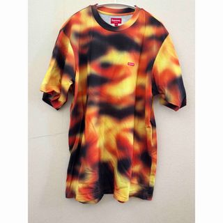 supreme 23ss small box tee flame