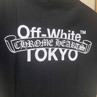 クロムハーツ&オフホワイト　TOKYOバックプリント　サイズS