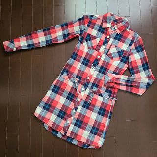 トミーガール(tommy girl)のTommy girl シャツワンピース(ミニワンピース)