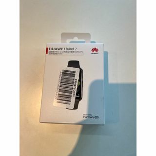 ファーウェイ(HUAWEI)の極美品 HUAWEI Band7 ブラック 国内正規品(その他)