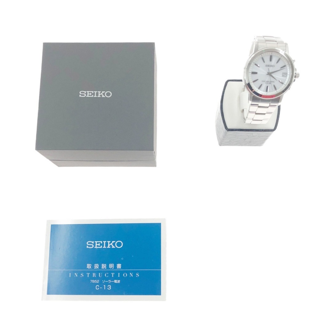 SEIKO - 〇〇SEIKO セイコー スピリット ソーラー電波 腕時計 7B52