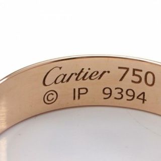 カルティエ(Cartier)のハッピーバースデー リング 指輪 K18PG ピンクゴールド(リング(指輪))