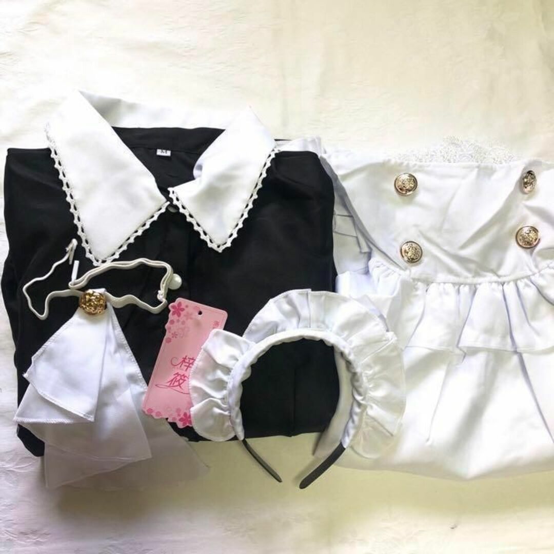 メイド服ロング ハロウィン 仮装 コスプレ 清楚 英国式 クラシック 地雷系