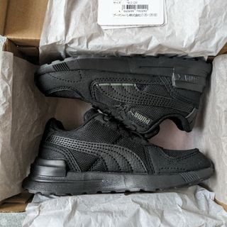 プーマ(PUMA)の新品 未使用 定価4,950円 PUMA 16cm スニーカー ブラック(スニーカー)