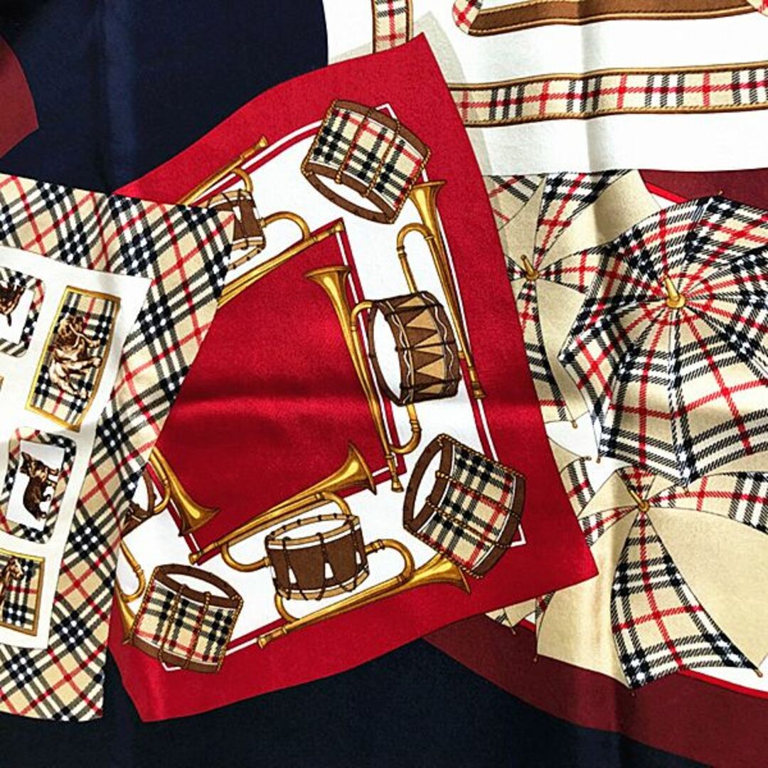 BURBERRY - 美品 稀少柄 BURBERRYS バーバリーズ 人気スカーフ柄 BURBERRY - 美品 稀少柄 BURBERRYS バーバリーズ 人気スカーフ柄