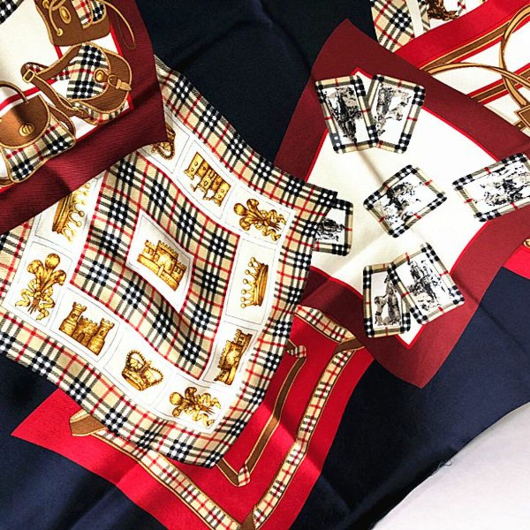 BURBERRY - 美品 稀少柄 BURBERRYS バーバリーズ 人気スカーフ柄 BURBERRY - 美品 稀少柄 BURBERRYS バーバリーズ 人気スカーフ柄