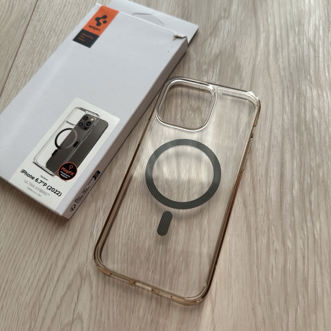 Spigen iPhone14ProMax ケース MagSafe対応 カーボン