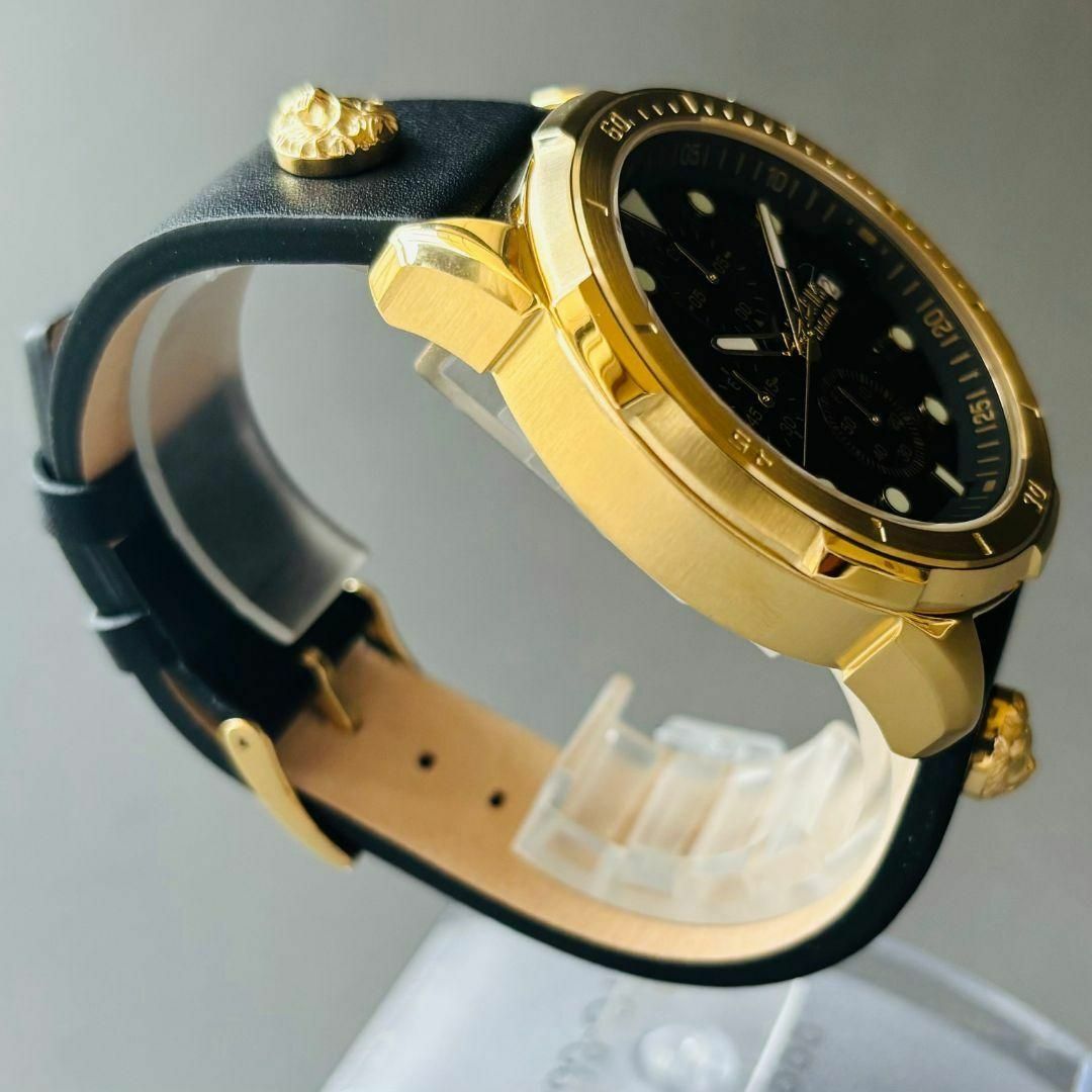 素晴らしい VERSACE ヴェルサーチ VE1A00218 46 グレカ 腕時計