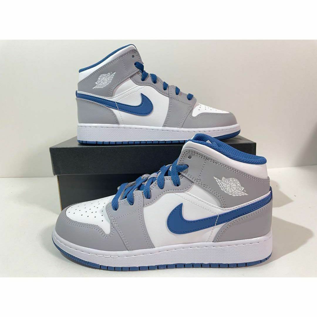 NIKE - 【新品】24cm NIKE エアジョーダン1 MID GS 