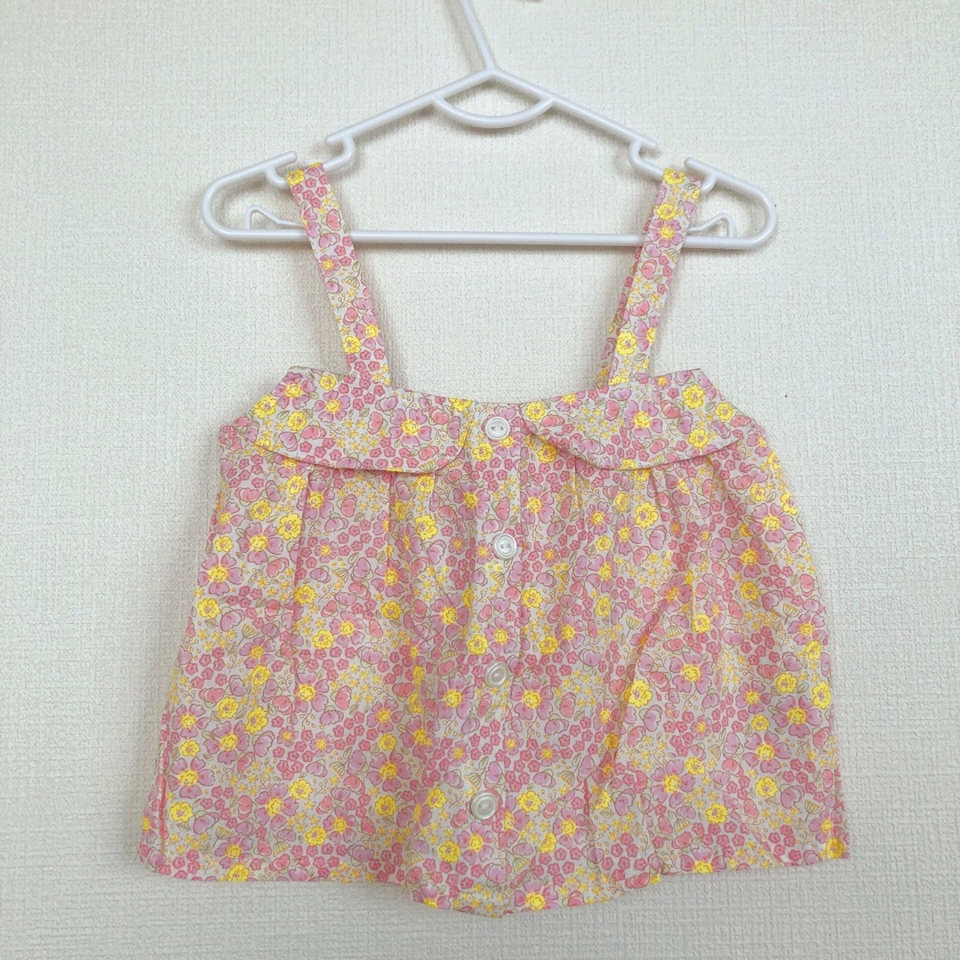 花柄チュニック95 同封半額 キッズ/ベビー/マタニティのキッズ服女の子用(90cm~)(ワンピース)の商品写真