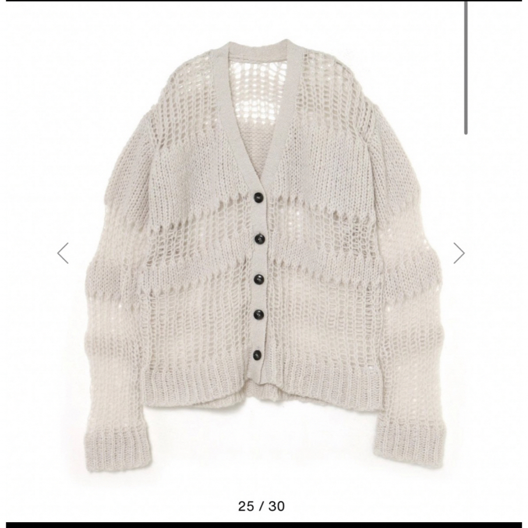 SNIDEL - melt the lady gradation net cardigan の通販 by miu