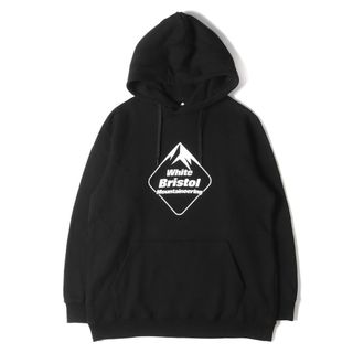 ホワイトマウンテニアリング(WHITE MOUNTAINEERING)のWhite Mountaineering ホワイトマウンテニアリング パーカー サイズ:4 22AW F.C.Real Bristol エフシー リアルブリストル コラボロゴ スウェット パーカー LOGO HOODIE ブラック 黒 トップス フーディー コラボ【メンズ】【中古】【美品】(パーカー)