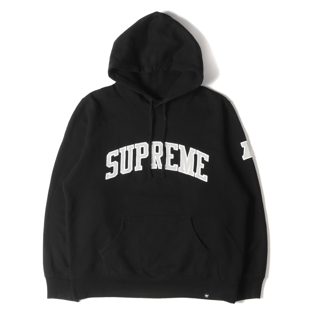 Supreme シュプリーム パーカー サイズ:M NFL Raiders レイダース チームロゴ スウェット パーカー Hooded Sweatshirt 19SS ブラック トップス フーディー フーデット スウェットシャツ コラボ 【メンズ】