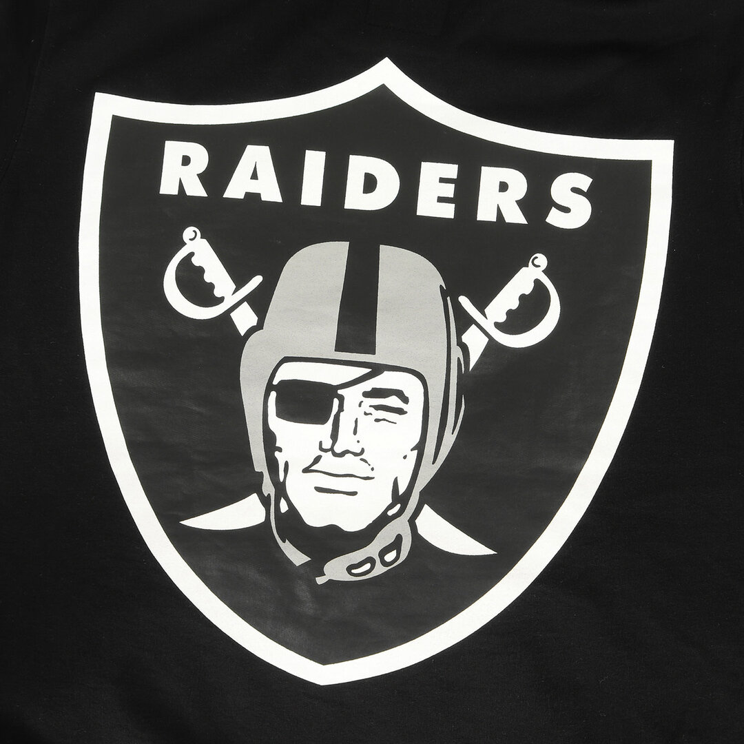 Supreme シュプリーム パーカー サイズ:M NFL Raiders レイダース チームロゴ スウェット パーカー Hooded Sweatshirt 19SS ブラック トップス フーディー フーデット スウェットシャツ コラボ 【メンズ】