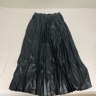 グレイル(GRL)のGRL ブラック レザーロングスカート(ロングスカート)