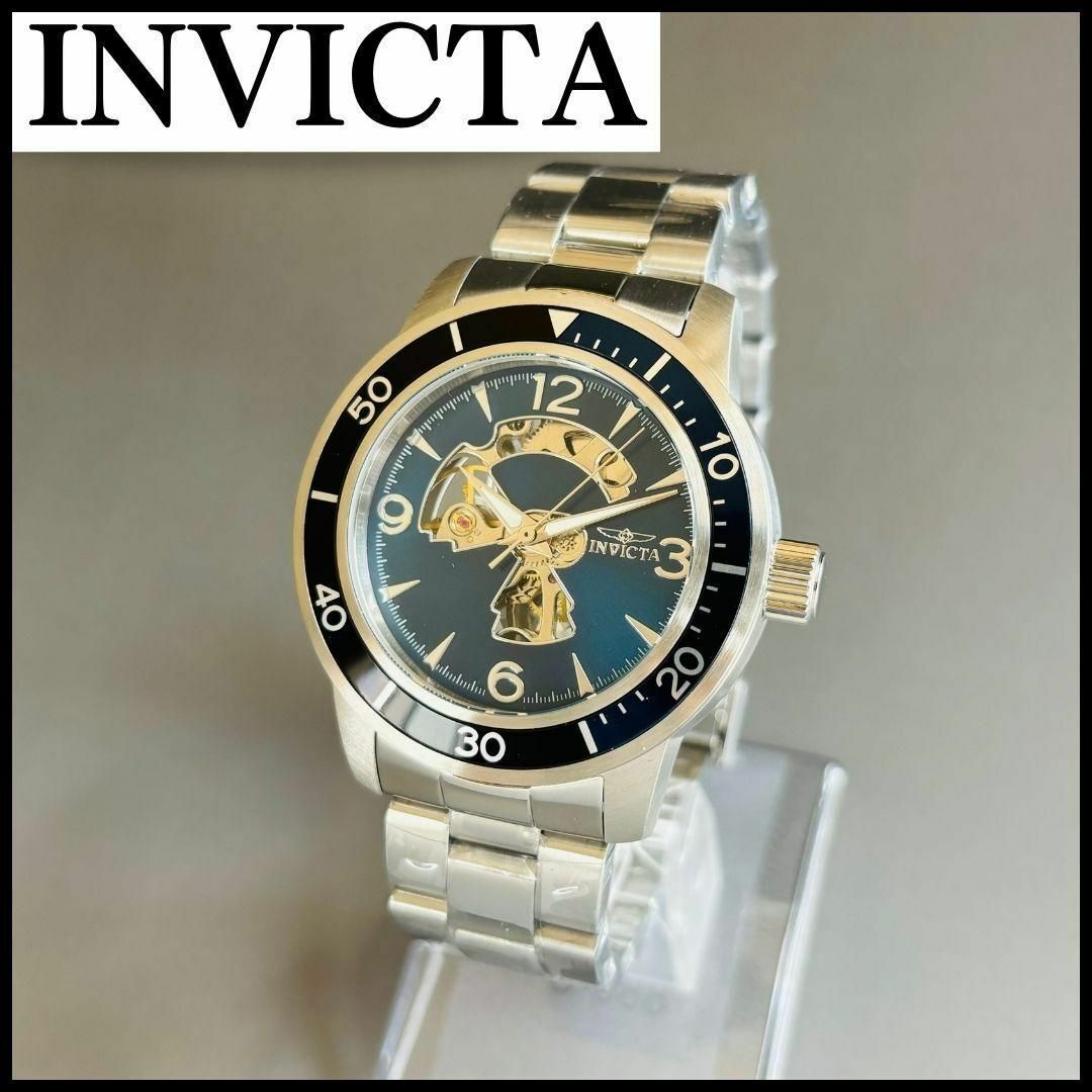 INVICTA - 【インビクタ】ブルー/メンズ腕時計/新品/45㎜/クオーツの