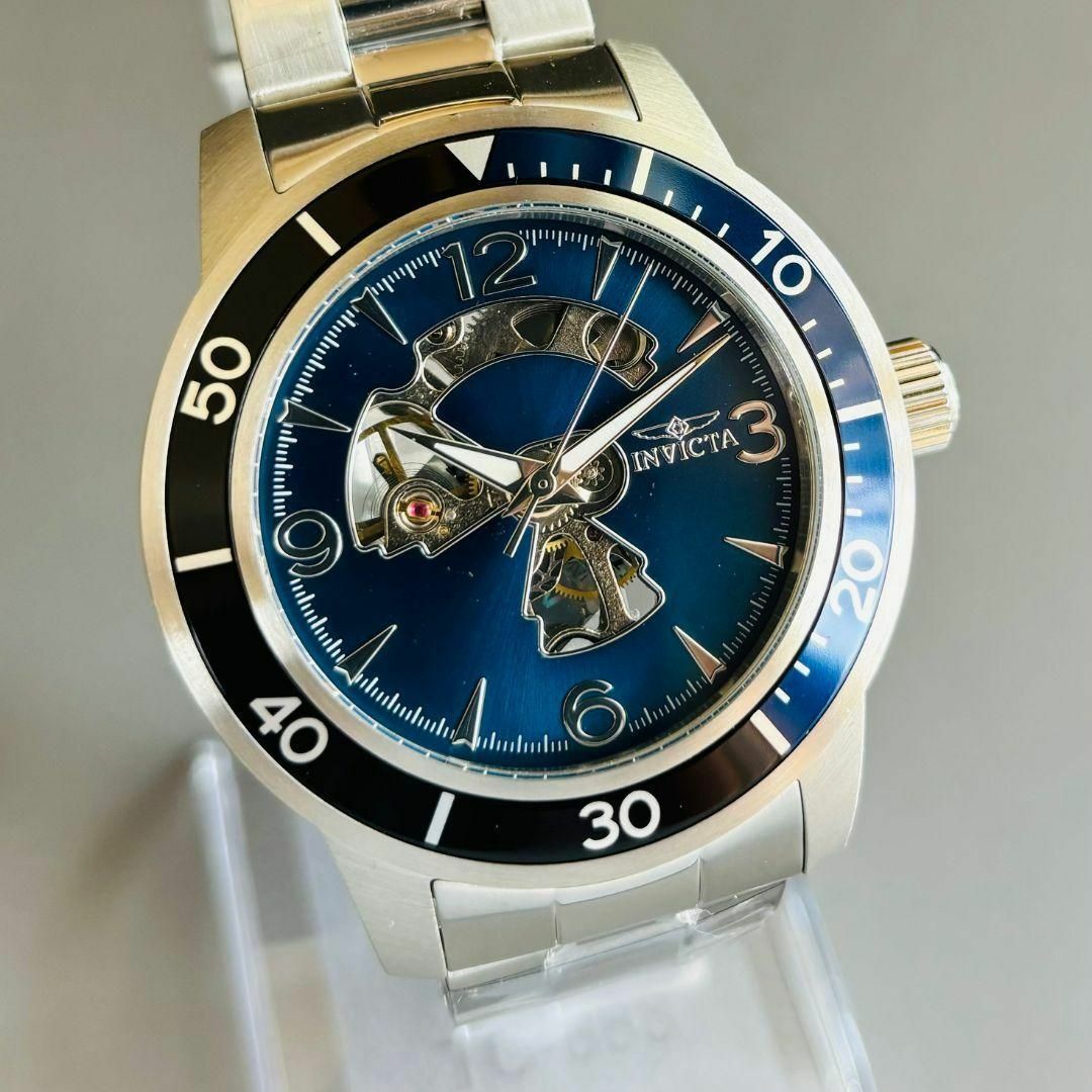 INVICTA - 【インビクタ】ブルー/メンズ腕時計/新品/45㎜/クオーツの