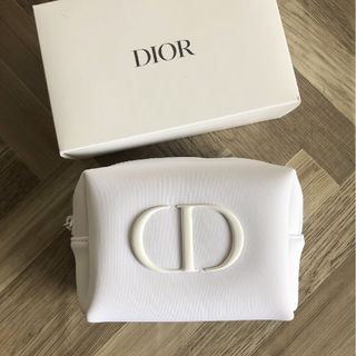 クリスチャンディオール(Christian Dior)のディオール　Dior ポーチ　ホワイト(ポーチ)