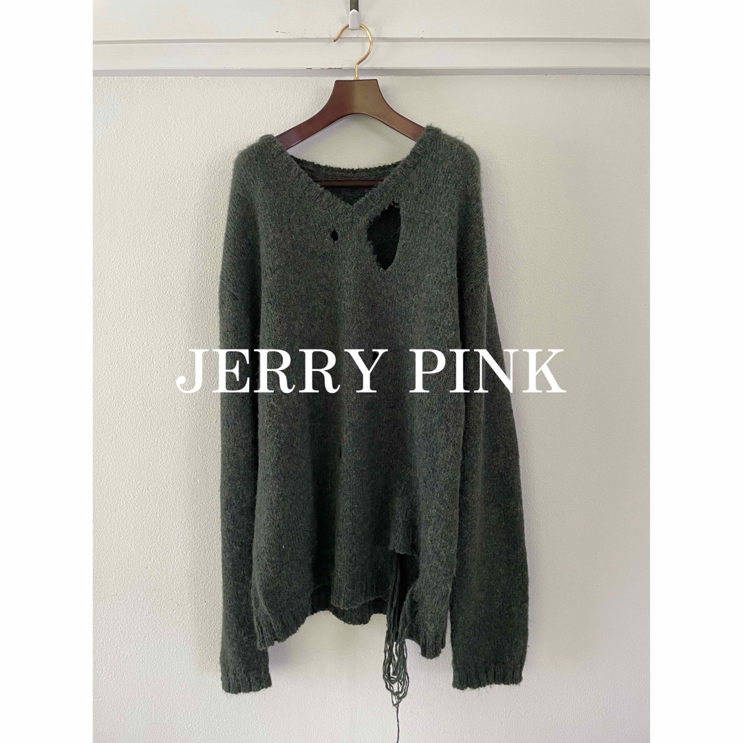 ニット/セーターJERRY PINK グランジニット　ジェリーピンク　16AW ニット