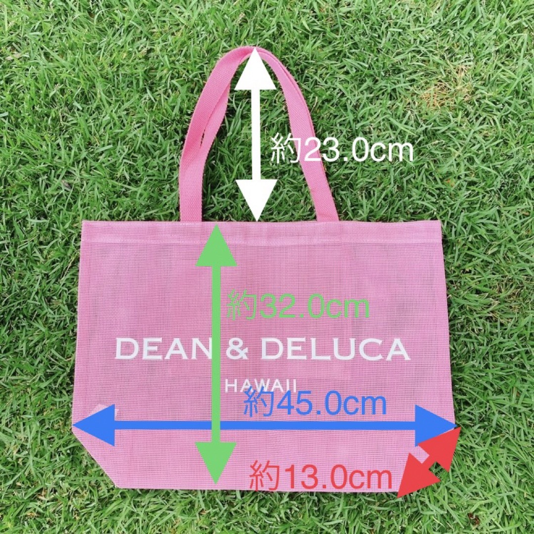 ハワイ限定【DEANu0026DELUCA】ディーンu0026デルーカ ピンク トート ...