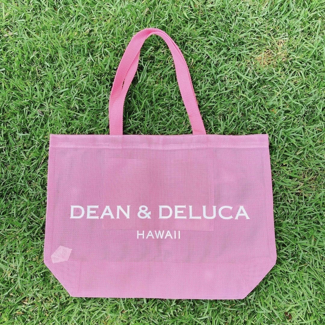 ハワイ期間限定DEAN\u0026DELUCAディーン\u0026デルーカ ピンク トートバッグ S