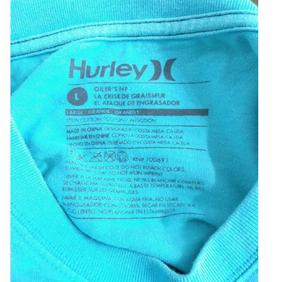 Hurley(ハーレー)のHurley　ハーレー　T-shirt　ティーシャツ　ポケT メンズのトップス(Tシャツ/カットソー(半袖/袖なし))の商品写真