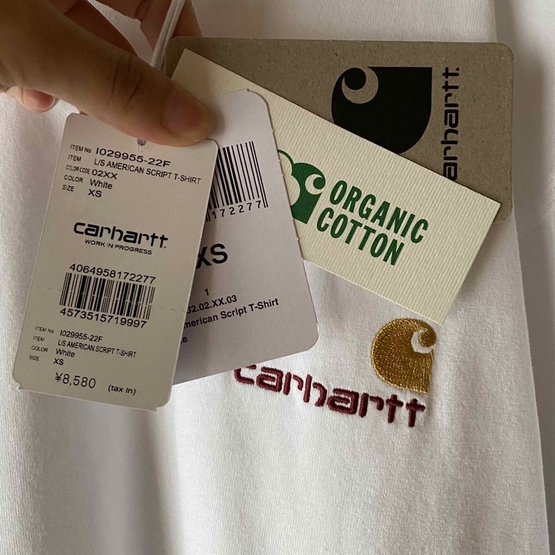 carhartt(カーハート)の新品未使用タグ付きcarhartt長袖シャツ レディースのトップス(シャツ/ブラウス(長袖/七分))の商品写真