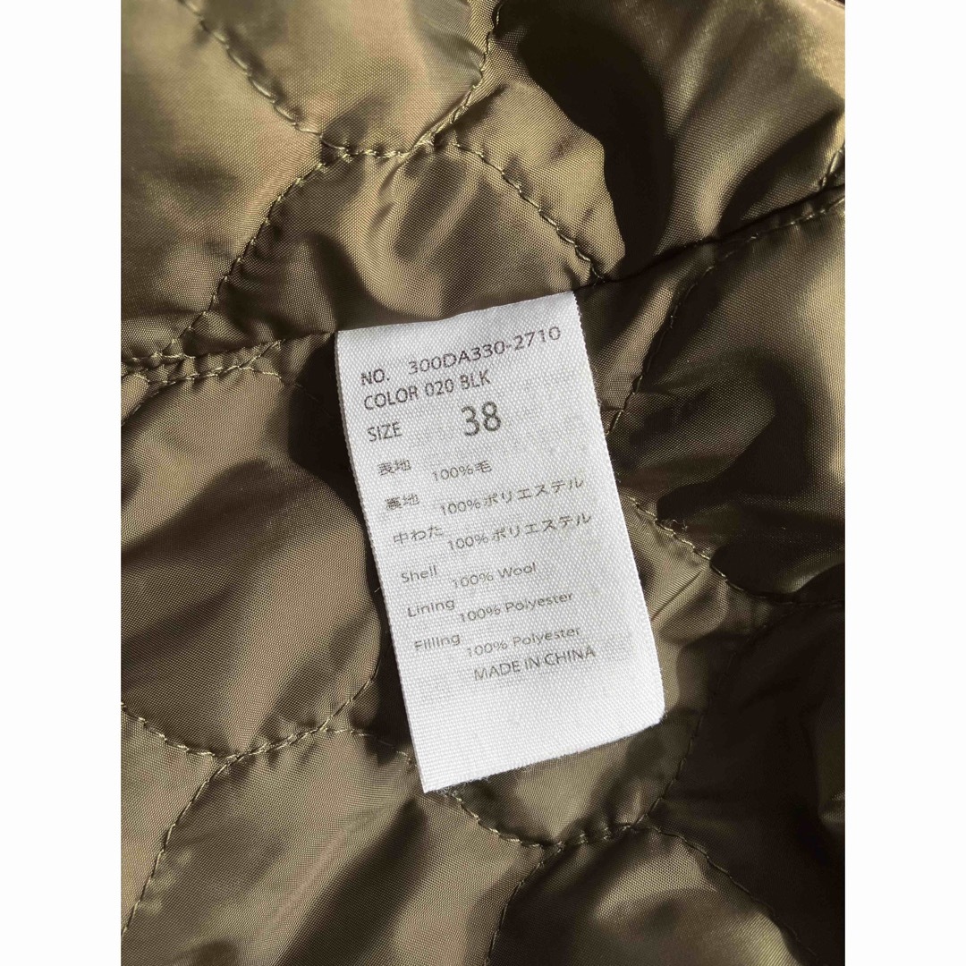 ENFOLD - ENFOLD Fine WOギャバBIG COLLAR SHORT JACKETの通販 ENFOLD - ENFOLD Fine WOギャバBIG COLLAR SHORT JACKETの通販