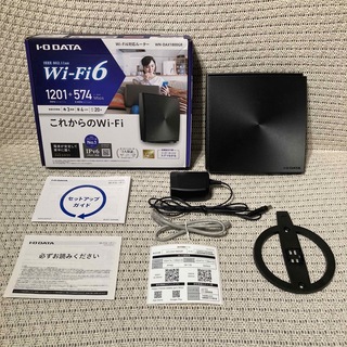 アイオーデータ(IODATA)のWN-DAX1800GR 無線LANルーター（Wi-Fiルーター）(PC周辺機器)