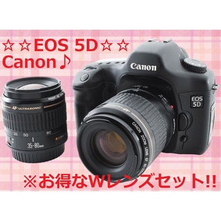 キヤノン(Canon)の世界標準のハイスペック機種!! Canon キャノン EOS 5D #5837(デジタル一眼)