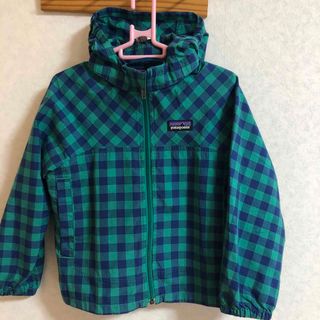 パタゴニア(patagonia)のパタゴニアマウンテンパーカーギンガムチェック3T(ジャケット/上着)